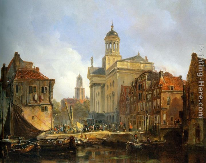 Johannes Bosboom View of Utrecht